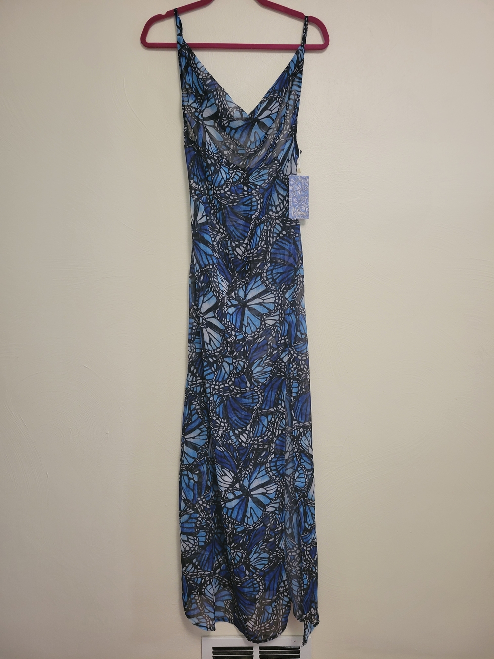 Toluca Gisele Cowl Neck Swim Cover Up Dress Size XS